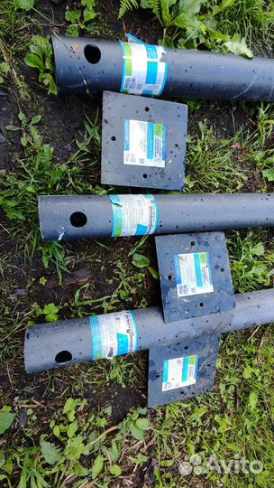 Винтовые сваи 89х3000 (3 штуки с оголовками)