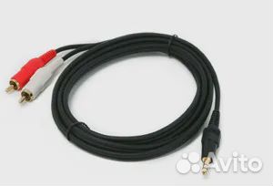 Кабель procast Cable S-MJ/ jack 3.5-2RCA.5 5m