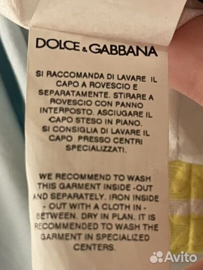 Костюм Dolce Gabbana лето