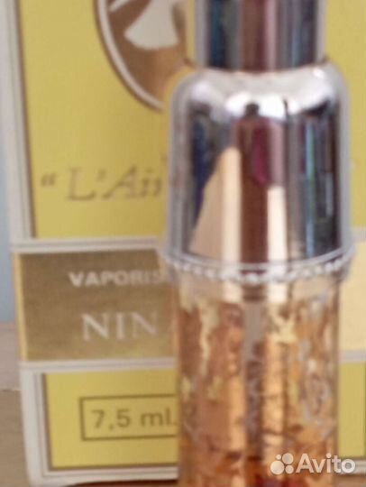 Духи nina ricci винтаж 7.5 мл