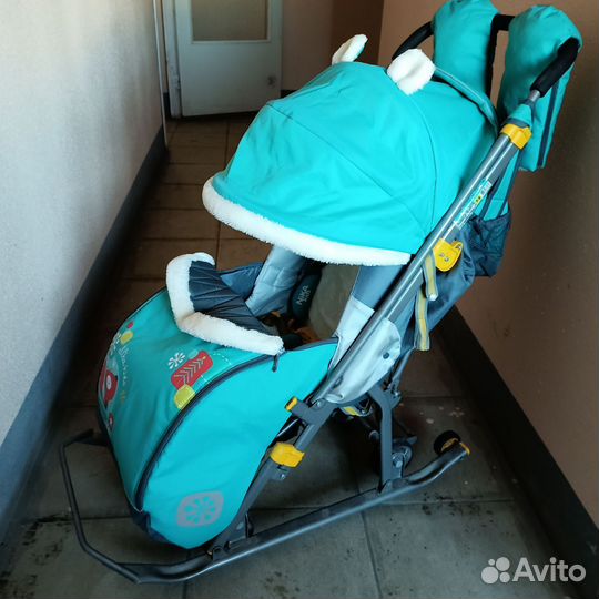 Санки коляска ника