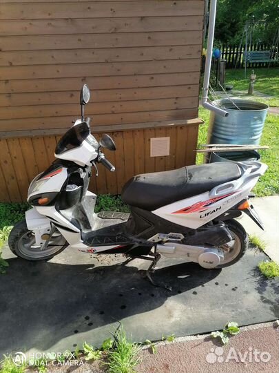 Скутер lifan 125