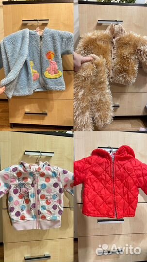 Одежда на девочку от 74-116