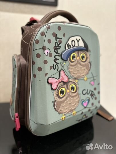 Рюкзак школьный ортопедический «Совы«