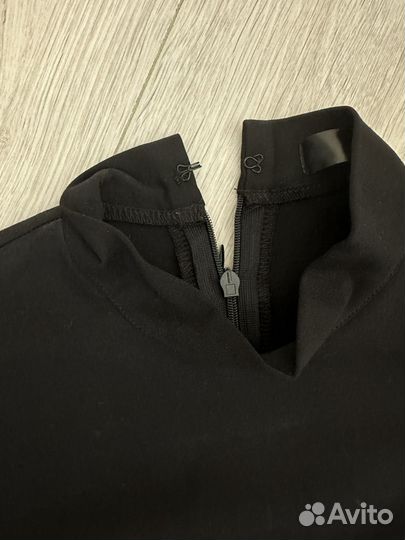 Платье черное с юбкой солнцем S