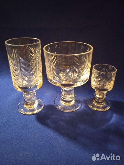 Бокал, фужер, рюмка завода Красный Гигант