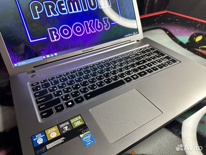 Lenovo Z710 i5 4gn/RAM 16Gb/SSD 256Gb+1Тб/GT745