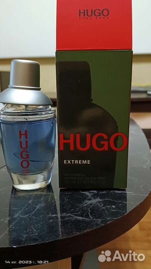 Мужская туалетная вода hugo boss man extreme