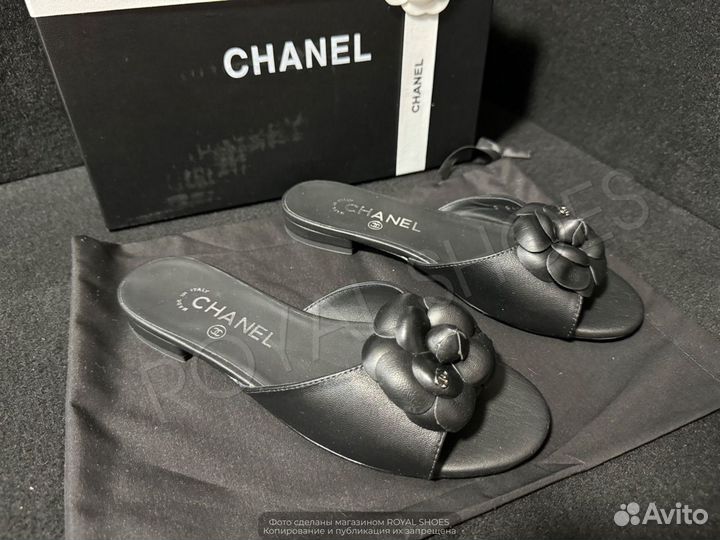 Шлепанцы женские Chanel