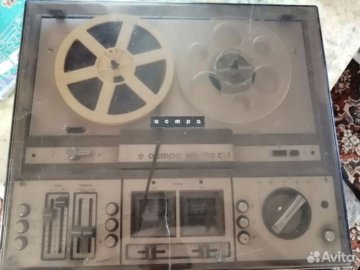 Катушечный магнитофон Астра мк-110С-1