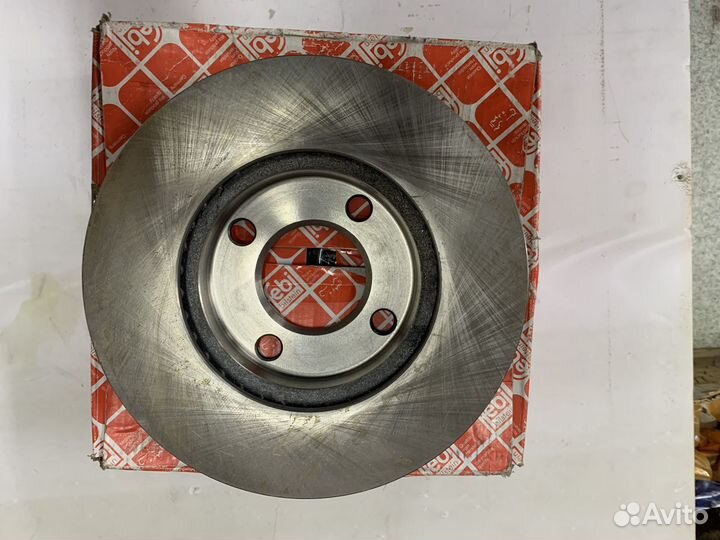 Диск тормозной Febi 08554 VW-Audi 80,B3,B4,90,100