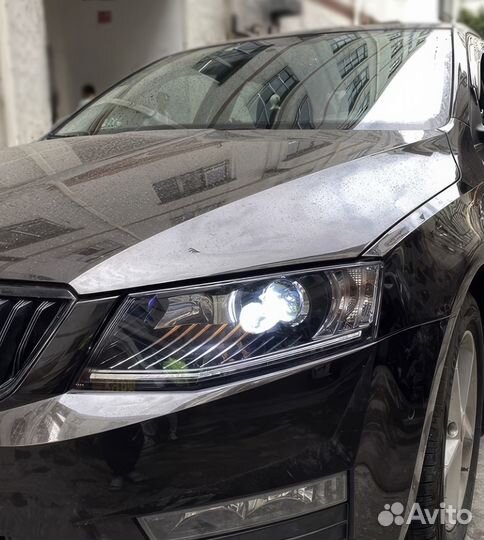 Фары на Skoda Octavia A7 LED