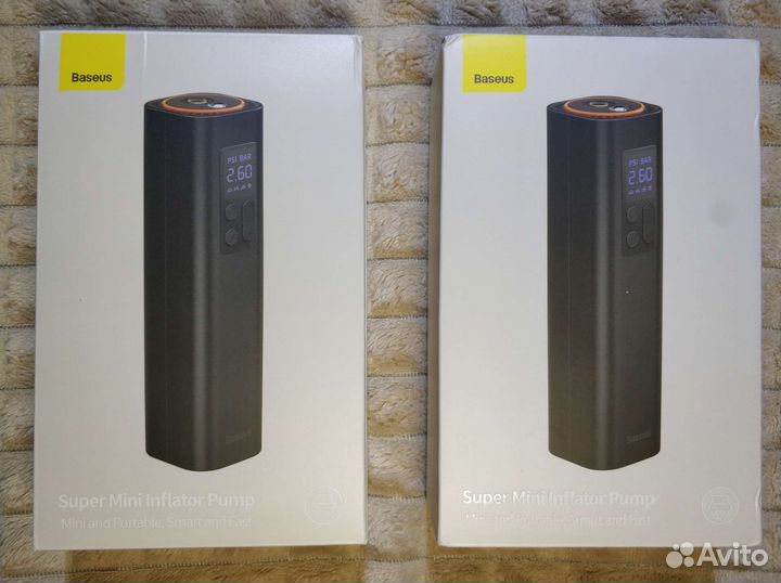 Компрессор Baseus Super Mini Inflator Pump