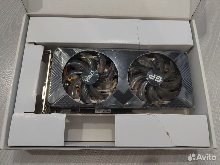 Видеокарта Palit nvidia GeForce RTX 2060 dual 6гб