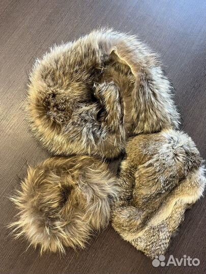 Мех енота натуральный