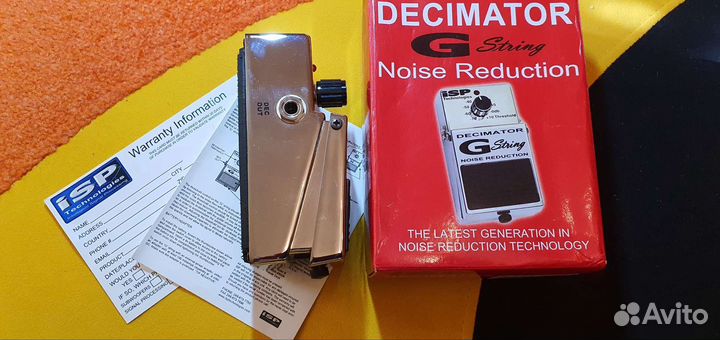 Гитарная педаль ISP Decimator G-string шумодав