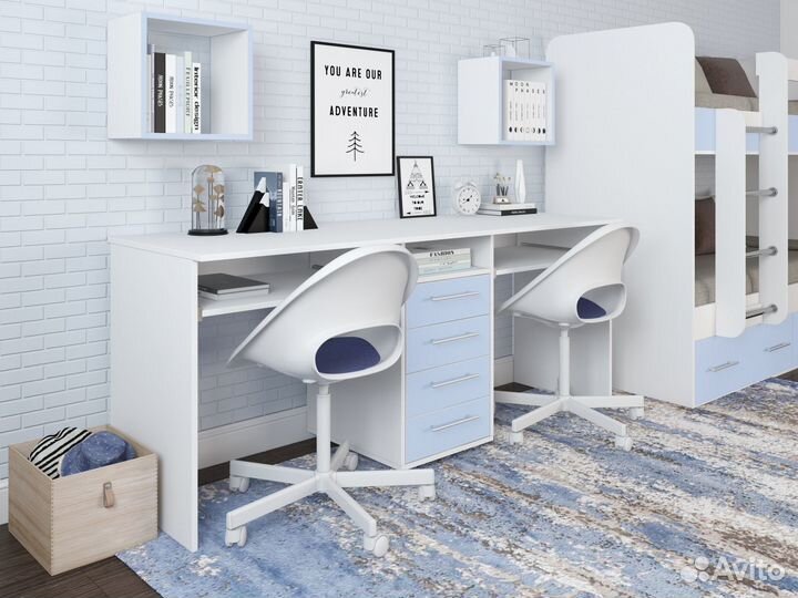 Двойной письменный стол Лаворо