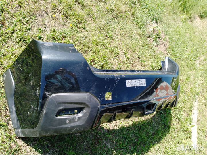 Передний бампер на субару форестер