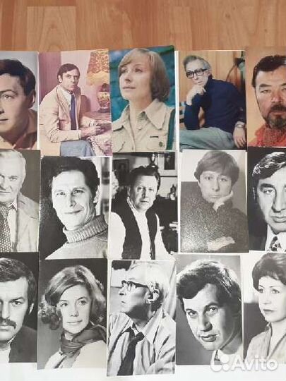 Актеры советского кино открытки