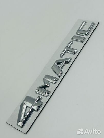 Шильдик эмблема надпись 4matic