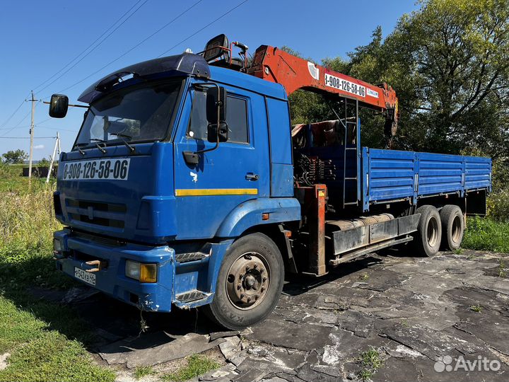 КамАЗ 65117 с КМУ, 2013