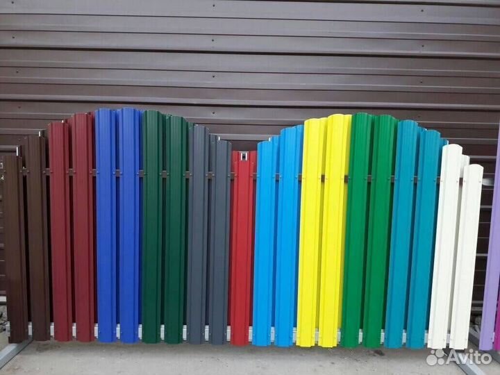 Металлический Штакетник / Евроштакетник