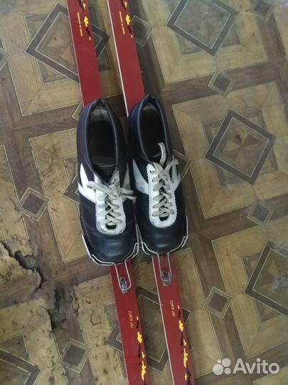 Лыжи Fischer с ботинками