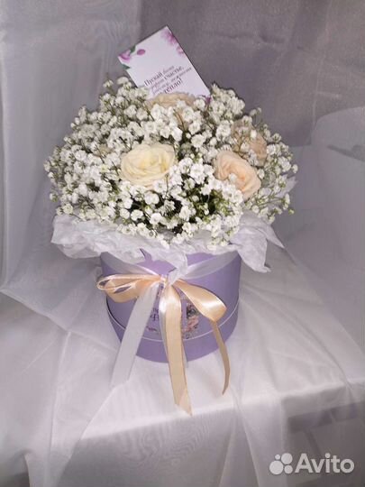 Букет из гипсофилы