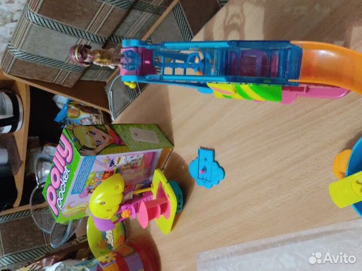Игровой набор Полли (горка с бассейном)