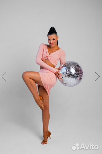 Тренировочная юбка для бальных танцев