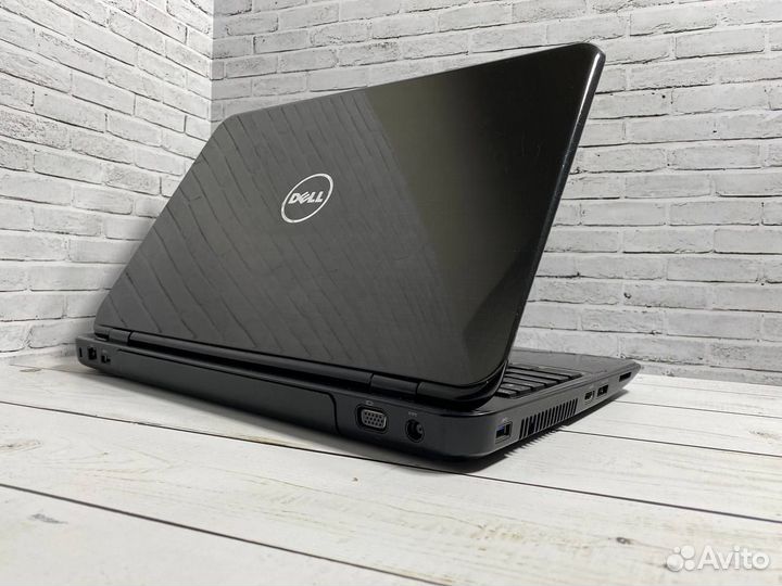 Производительный ноутбук Dell SSD / 4 ядра