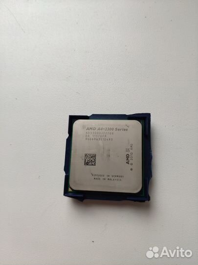 Процессор AMD A4-3300 FM1, 2 x 2500 мгц