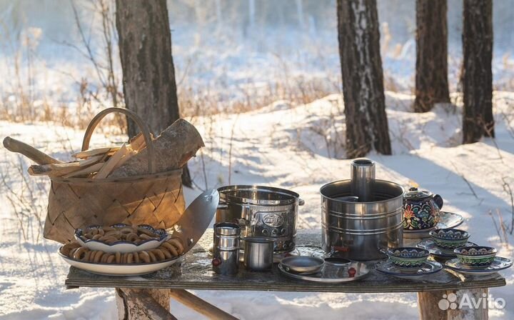 Самовар Турецкий жаровой 5л