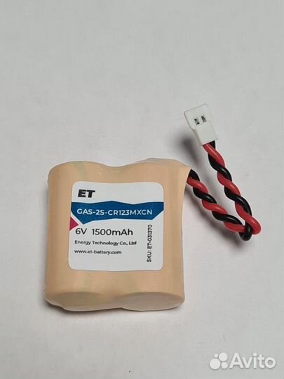 Батарея ET Gas-2S-CR123mxcn