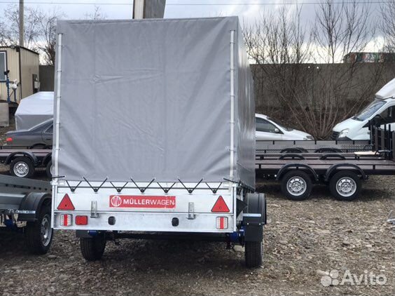 Легковой прицеп 3.500x1.500 müller wagon