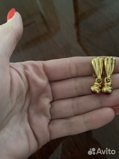 Клипсы винтаж Германия