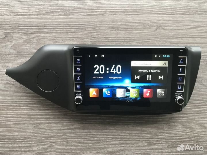 Магнитола Kia ceed + физические кнопки