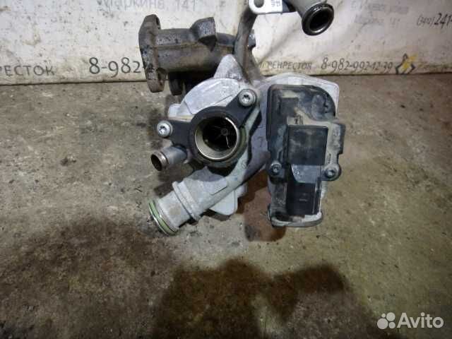 Турбина Polo (09) 1.2 (CBZ) + выпускной коллектор без активатора б/у (арт. 03F145701R)