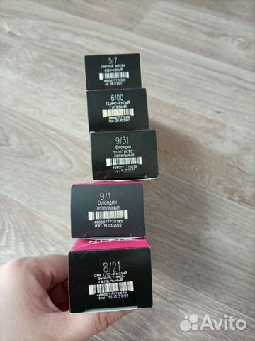 Продам профессиональные краски для волос ollin