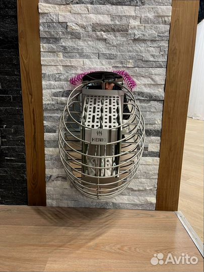 Печь для сауны с монтажом