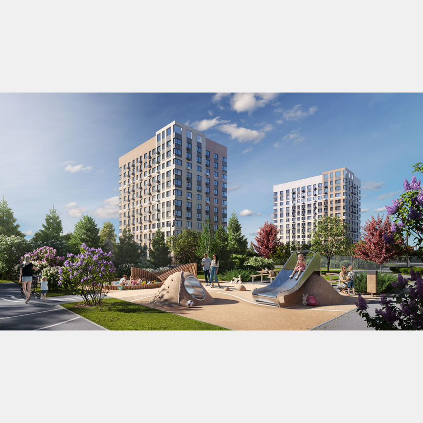 1-к. квартира, 34,6 м², 8/9 эт.
