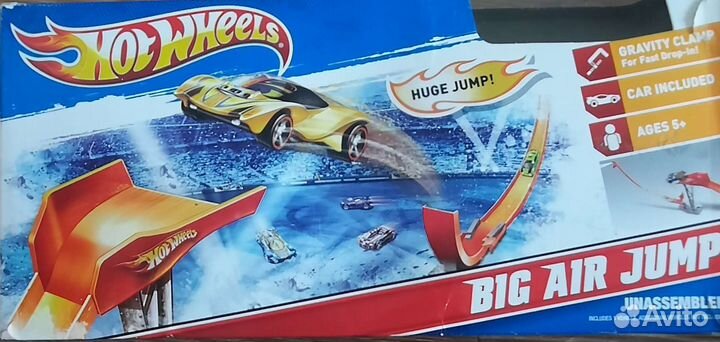 Трамплин Hot Wheels Big Air Jump