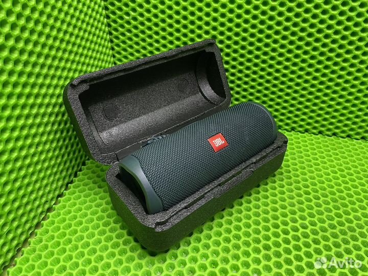 Портативная акустика JBL Flip 5, 20 Вт, синий