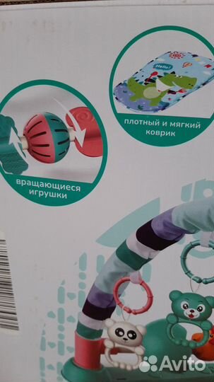 Развивающий коврик с пианино