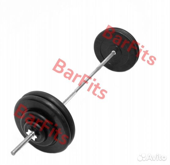 Штанга обрезиненная Антат 90кг