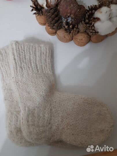 Носки детские, р. 33-34,шерстяные носки