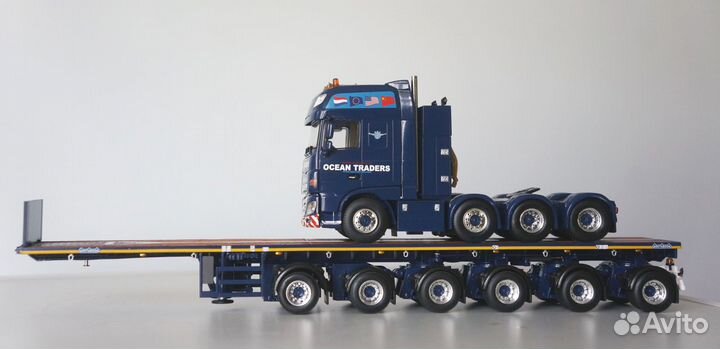 1/50 DAF Ocean Trader трал тяжеловоз WSI раритет