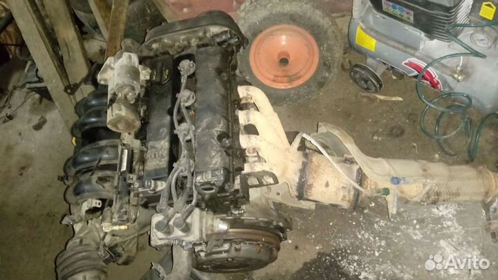 Двигатель в разборе ford focus 2 1.6 115 л с
