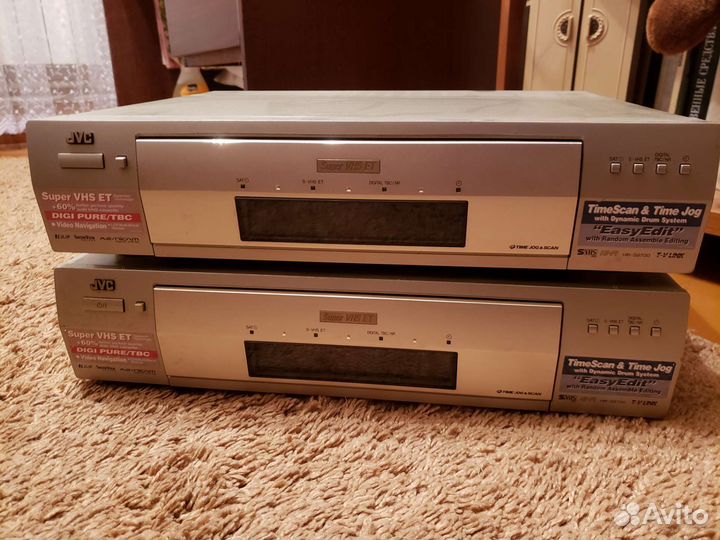 Видеомагнитофон jvc s9700 s vhs et