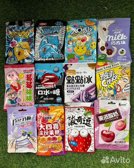 Сладкий бокс,азиатские сладости